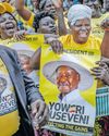 Uganda’s Museveni wins 7th term15