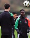 Saka set to make his return Saka set to make his return