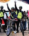 HEROES' RIDE OF THEIR LIVES HEROES' RIDE OF THEIR LIVES