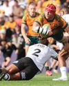 Last-gasp try saves the Aussies18