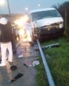 Schoolkids escape injury in crash0