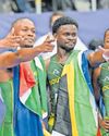Akani Simbine leading next SA generation at World Relays48