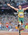 Oscar Pistorius competes in Durban triathlon2