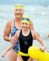 Two swimmers reach their 50th Midmar Mile17