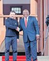 Ramaphosa on a tightrope as pressure mounts on Zelensky38