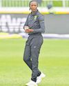Khaka playing for Proteas Women badge, living the dream at 3258