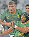 Van den Berg the big winner, Lood de Jager back with a bang as Springboks bash Barbarians70
