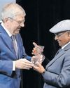 Ramsamy receives Order of Merit Award from World Aquatics33