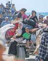 Israel ceases fire, Gazans trek home42