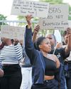 College students rally against 'gunpoint' housing allocations College students rally against 'gunpoint' housing allocations5