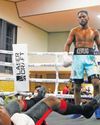 Chellan storms to victory with second round TKO Chellan storms to victory with second round TKO