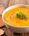 SPICED SWEET POTATO AND COCONUT SOUP