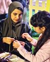 Emirati artist’s caravan helps people discover their creativity