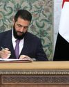 Syria leader signs constitutional declaration, hailing 'new history'