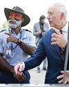 Charles shrugs off health scare to begin Italy visit