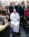 Pope's voice and mobility improve Pope's voice and mobility improve