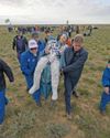 Nasa's oldest active astronaut back to Earth on 70th birthday Nasa's oldest active astronaut back to Earth on 70th birthday