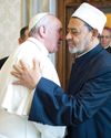 Grand Imam of Al Azhar calls Francis a 'distinguished symbol of humanity'