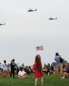 Trump flexes military might at parade as protests sweep US38