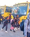 Heavy traffic, iconic yellow buses on streets mark start of school session1