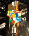 Robot smashes Rubik's Cube record9