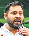 With 17 rallies in one day, Tejashwi set for a hectic poll campaign With 17 rallies in one day, Tejashwi set for a hectic poll campaign6