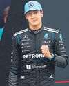 Pole for Russell, Verstappen crashes28