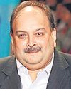 MEHUL CHOKSI'S SON 'ACTIVELY' LINKED TO MONEY LAUNDERING: ED3