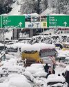 Hundreds stranded, roads shut as heavy snowfall cuts off Hills22