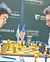 Candidates 2026: Sindarov beats Caruana to take lead, Pragg held61