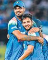Brar, Dubey help India win 1st ODI Brar, Dubey help India win 1st ODI43