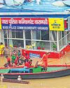 Risky: Sangam water enters Bade Hanuman temple, officials on alert9