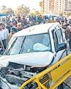 ASI dies, 6 injured as car collides with Raj CM's escort vehicles