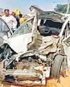 Infant, uncle killed as car overturns Infant, uncle killed as car overturns38
