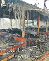 Blaze guts stalls at Dastkar bazaar, shopkeepers stare at heavy losses7
