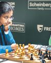 Vaishali loses to Zhu, shares lead with two rounds to go55