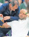 Sinner gets reprieve after injured Dimitrov retires56