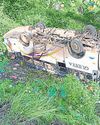 35 injured as bus falls in gorge in Bilaspur8