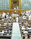 LS adjourned 4 times amid protests by Oppn14