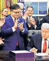 Trump signs bill to end shutdown Trump signs bill to end shutdown30