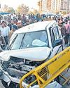 ASI dies, 6 injured as car collides with Raj CM's escort vehicles