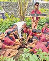 Students of St. Xaviers plant trees to transform communities59