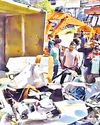 7 killed as overloaded dumper overturns on car in Saharanpur 7 killed as overloaded dumper overturns on car in Saharanpur18