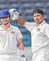 Ton-up Sarfaraz, Lad power Mumbai; Gill goes for two-ball duck in Rajkot32