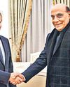 Eye on defence ties at Rajnath-Putin meet