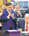 Trump signs bill to end shutdown Trump signs bill to end shutdown30