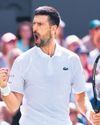Djokovic cruises past Evans in statement win73