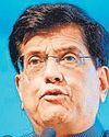 Goyal to review progress on India-Israel FTA Goyal to review progress on India-Israel FTA30