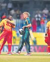 Australia shocked by a spirited Zimbabwe Australia shocked by a spirited Zimbabwe40