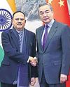 India stresses on peace in key meet after thaw